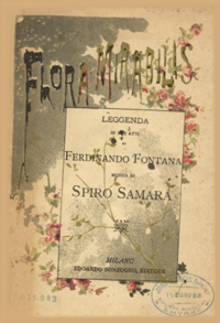 Libretto �Flora mirabilis� di Spiro Samara